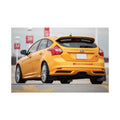Rally Armor 12-19 Ford Focus ST / 16-19 RS Red Mud Flap w/White Logo