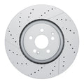 DFC 21-25 Mercedes-Benz GLS63 AMG Rear Drilled GeoSPEC Coated Rotor and Slotted