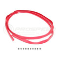 Subaru STI JDM Cherry Red Front Skirt Lip