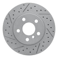 R1 14-24 Mini Cooper (Excl Clubman Front Left Drilled & Slotted Geoperformance Rotor