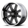 PR215MB 22X10 6X5.5 M-BLK/MACH 19MM