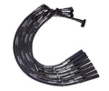 Moroso SB Chrysler Mopar Sleeved Str Plug HEI Dist Ultra Spark Plug Wire Set - Black