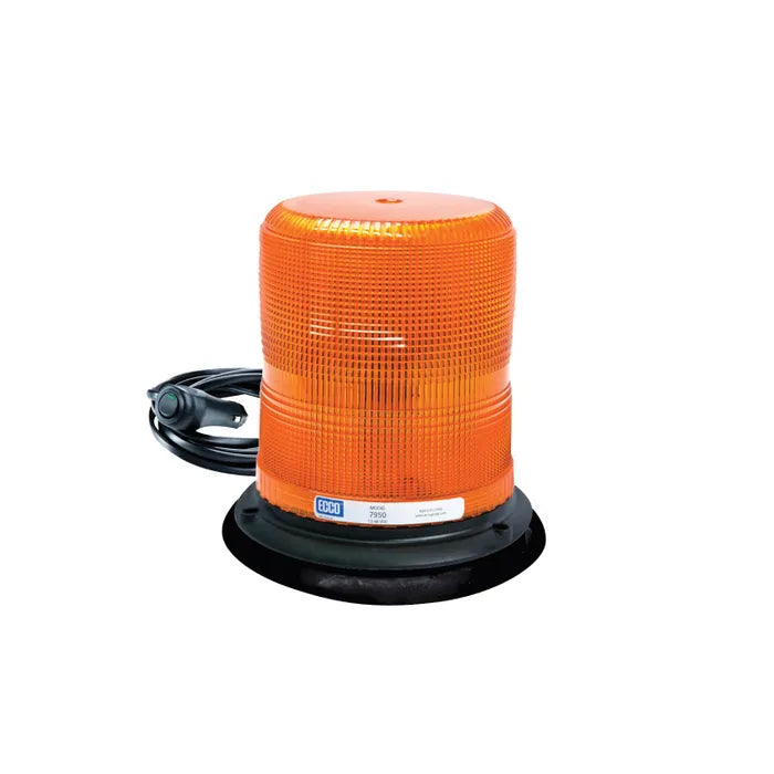 LED BEACON:PULSE II 1248VDC PULSE8 FLASH VACUUMMAG MNT 7IN AMBER SAE CLASS II LIGHT OUTPUT