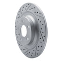 DFC 19-25 Volvo Xc40 Rear Left Drilled & Slotted Geoperformance Rotor