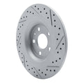 DFC 19-25 Volvo Xc40 Rear Left Drilled & Slotted Geoperformance Rotor