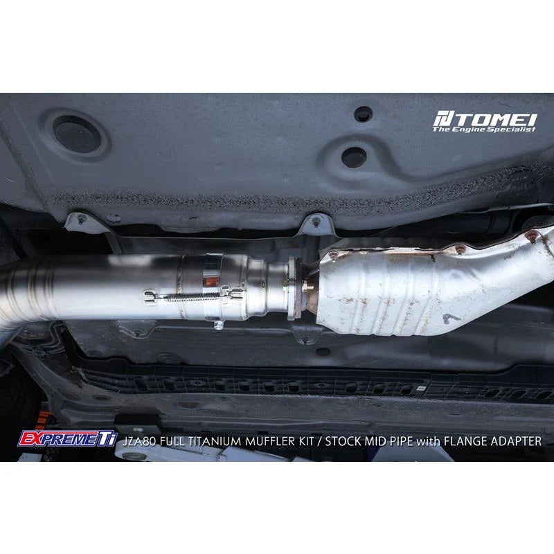 Tomei FULL TITANIUM MID PIPE KIT REPAIR PART EXPREME Ti FLANGE ADAPTER