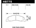 Hawk 08-14 Ford E-150/E-250 / 08-16 Ford E-350 Super Duty Super Duty Front Brake Pads