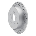 R1 04-11 Mitsubishi Grandis (Mexico) Rear Left Drilled & Slotted Geoperformance Rotor