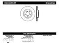 Stoptech auto part close-up