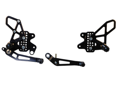 Vortex Racing 11-23 Suzuki GSX-R600,GSX-R750 Rear Set- Black
