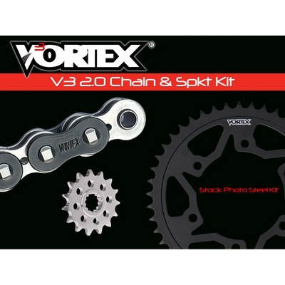 Vortex Racing V3 2.0 Chain 525RX3-118- Black