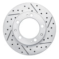 R1 87-89 Porsche 944 Excl Turbo Front Right Drilled & Slotted Geoperformance Rotor