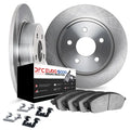 DFC 07-18 Volvo V60 Rear Rotors with Euro 5000 Ceramic Brake Pads w/Hardware