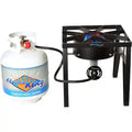 200K BTU HEAVY DUTY SINGLE BURNER PROPANE STOVE