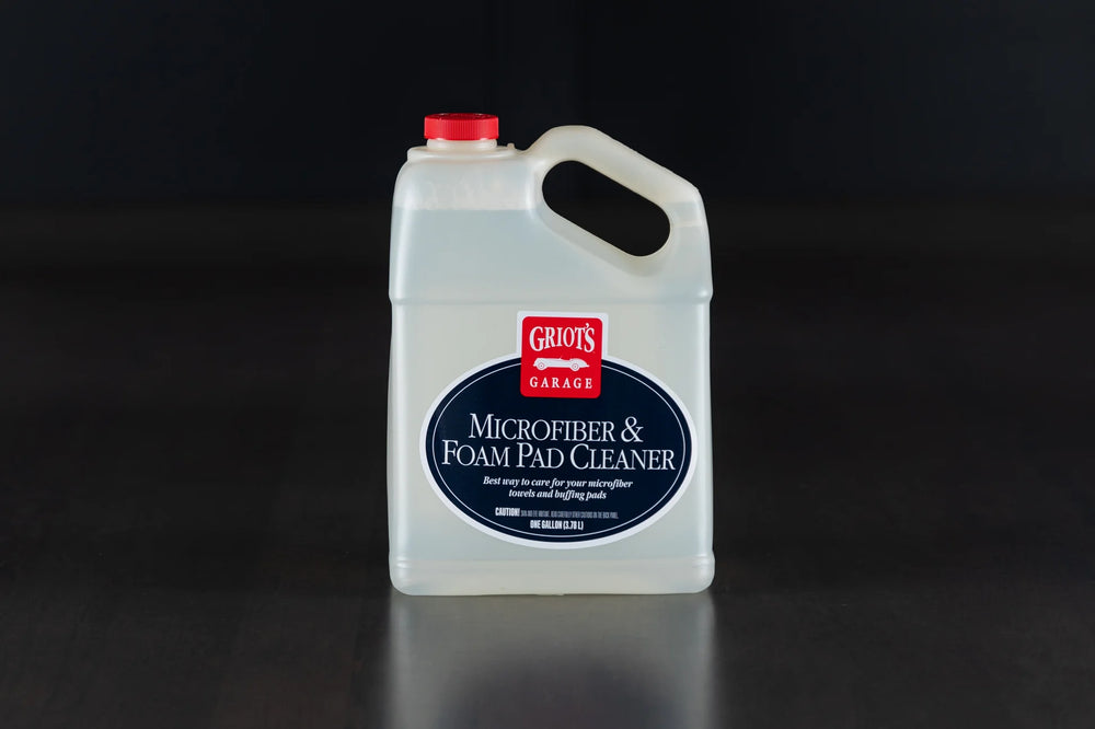 Griots Garage Microfiber and Foam Pad Cleaner - 1 Gallon - Case of 4