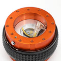 NRG Quick Release Kit - Pyramid Edition - Orange Body / Black Pyramid Ring