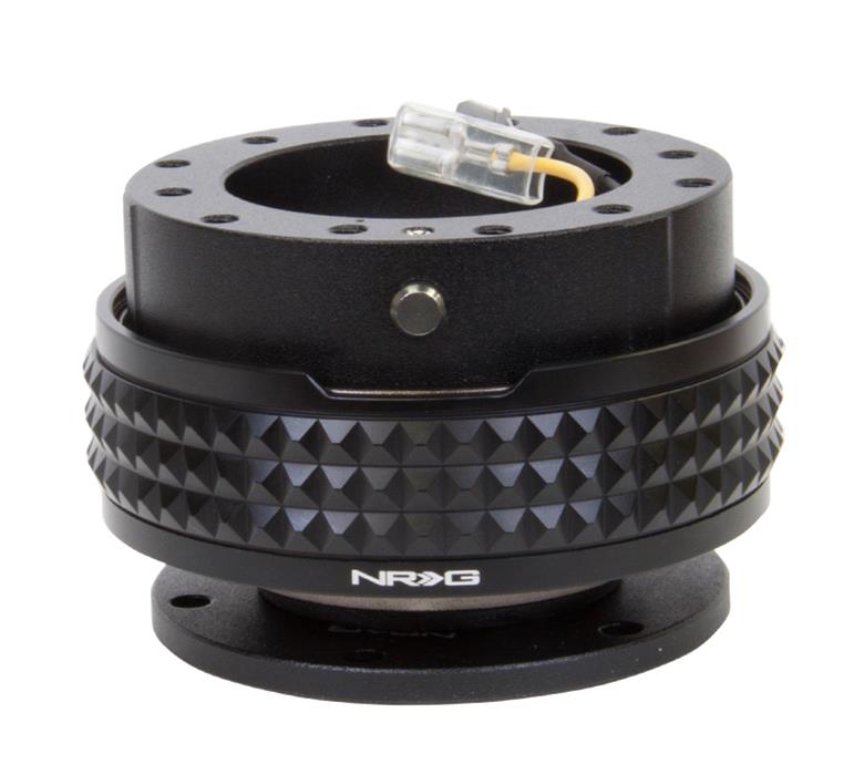 NRG Quick Release Kit - Black Body/ Silver Oval Ring