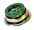 NRG Quick Release Kit Gen 2.8 - Green Body / Titanium Chrome Ring