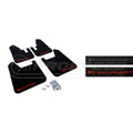 Rally Armor 98-02 Subaru Forester Black UR Mud Flap w/ Grey Logo