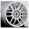 Aluminum Wheels 15x7 Matrix 146S Gloss Silver 40 Offset 5 on 115 Bolt Pattern 72.62 Bore Raceline