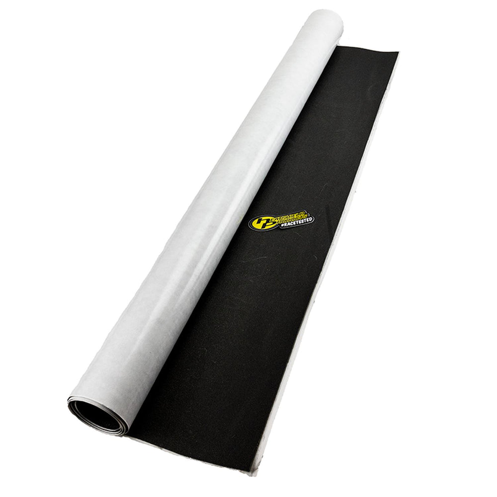 DB SHIELD HAS TWICE THE DAMPING AND LESS 1/2 THE WEIGHT OF ASPHALT DAMPENERS