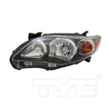 CAPA 1113 TY CROLA US BUILT;BLK S; SRX HEADLAMP ASSY LH