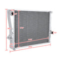 RADIATOR 3.2L- 2 CORE- ALSO FIT M COUPE M ROASTER- E36