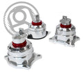 Innovative 92-95 Civic B/D-Series Silver Alum 2 Bolt Mount 75A Bushing (LH Side Mount Only)