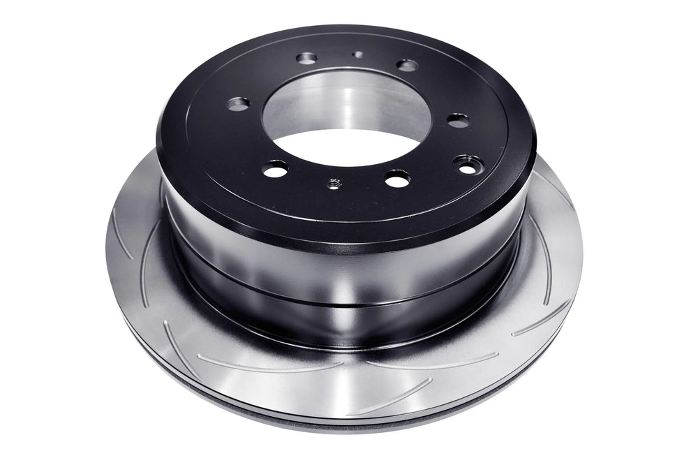 DBA 96-97 Lexus LX450 / 8/92+ Toyota Landcruiser 80 Series Rear Slotted Street Series Rotor