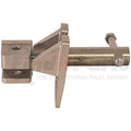 STAINLESS STEEL TAILGATE LATCH ASSEMBLY WITH STAINLESS STEEL BRACKET AND CLEVIS