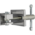 STAINLESS STEEL TAILGATE LATCH ASSEMBLY WITH STAINLESS STEEL BRACKET AND CLEVIS