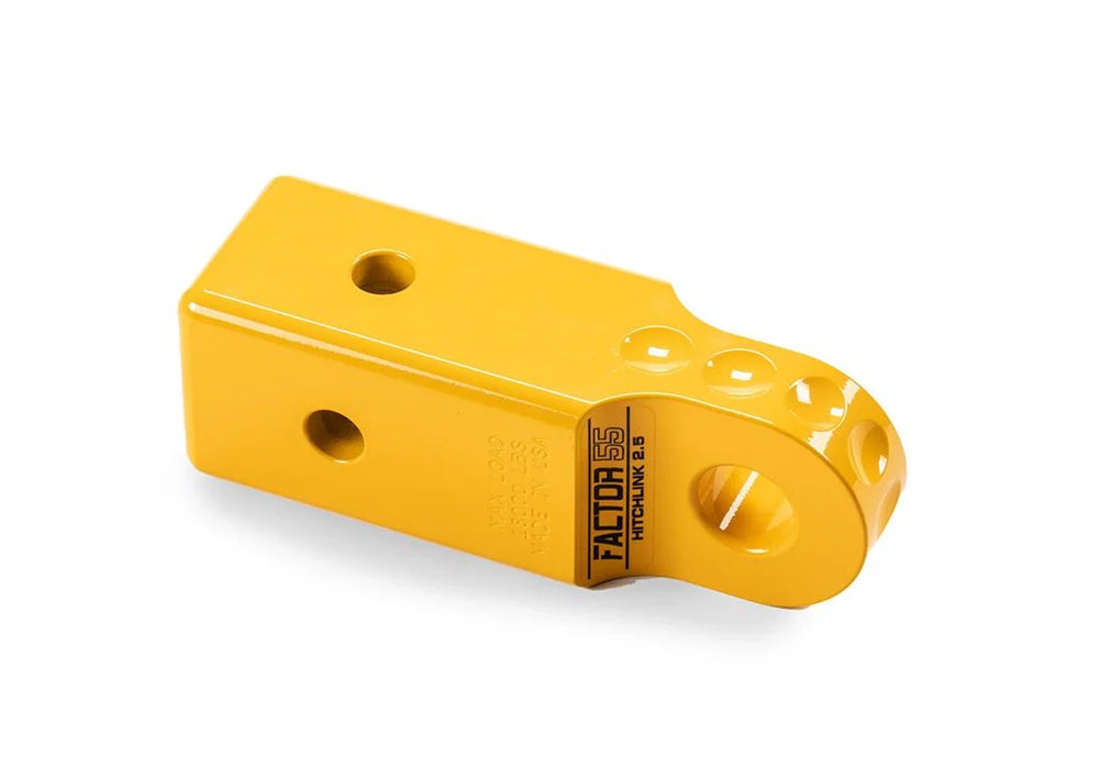 HITCHLINK 2.5 HITCH RECEIVER SHACKLE MOUNTS (2.5IN RECEIVERS) YELLOW
