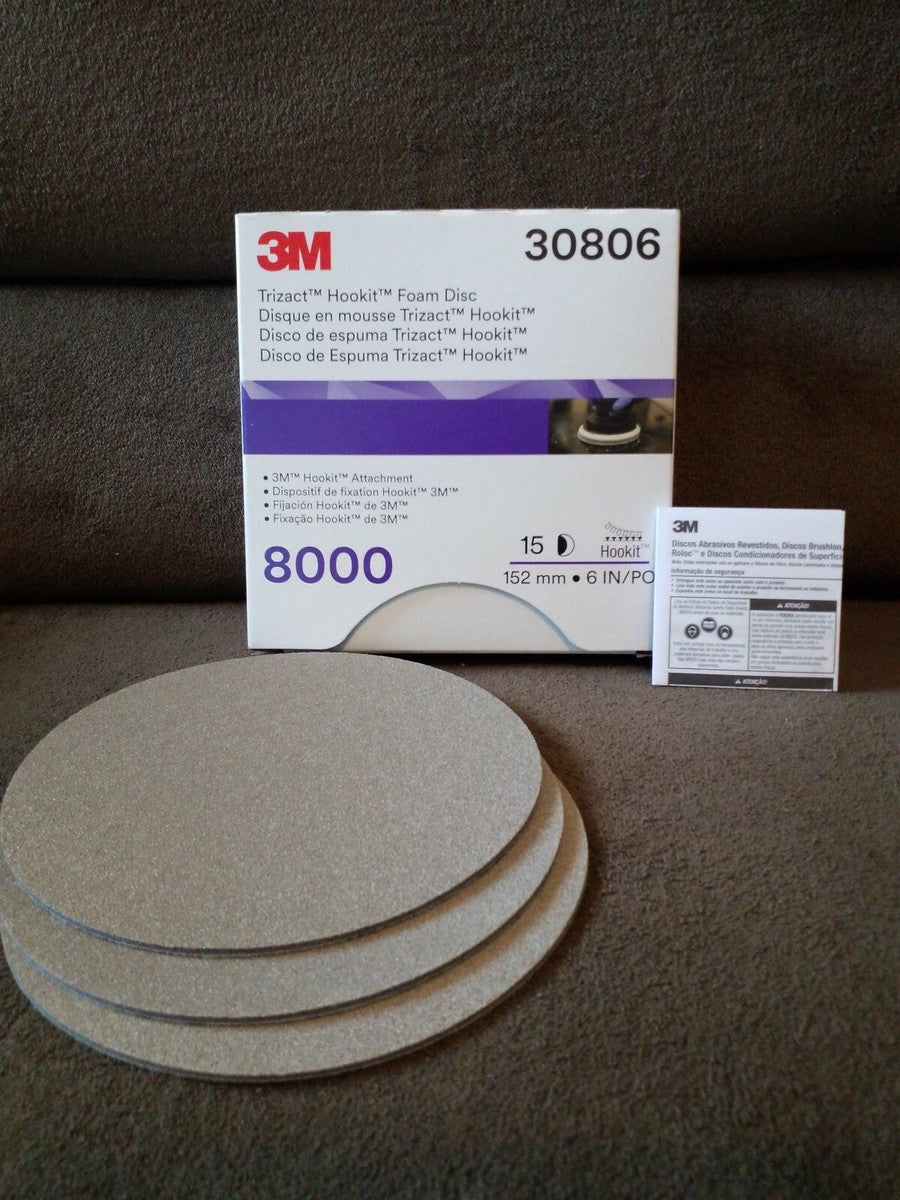 3M TRIZACT HOOKIT FOAM DISC 308