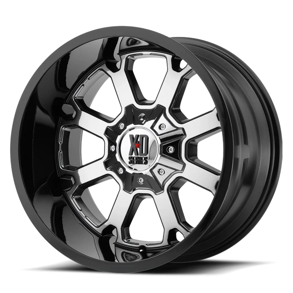 XD825 20X12 5X5.5/150 PVD G-BLK LIP -44MM