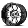 XD825 20X12 5X5.5/150 PVD G-BLK LIP -44MM