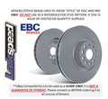 EBC 13-19 Ford Fiesta ST 1.6L Turbo Orangestuff Rear Brake Pads