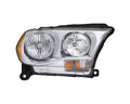 RH HEADLAMP ASSY COMPOSITE; HALOGEN; CHROME TRIM; DURANGO 1113