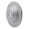 DFC 05-09 Subaru Impreza Rear Right Drilled & Slotted Geoperformance Rotor