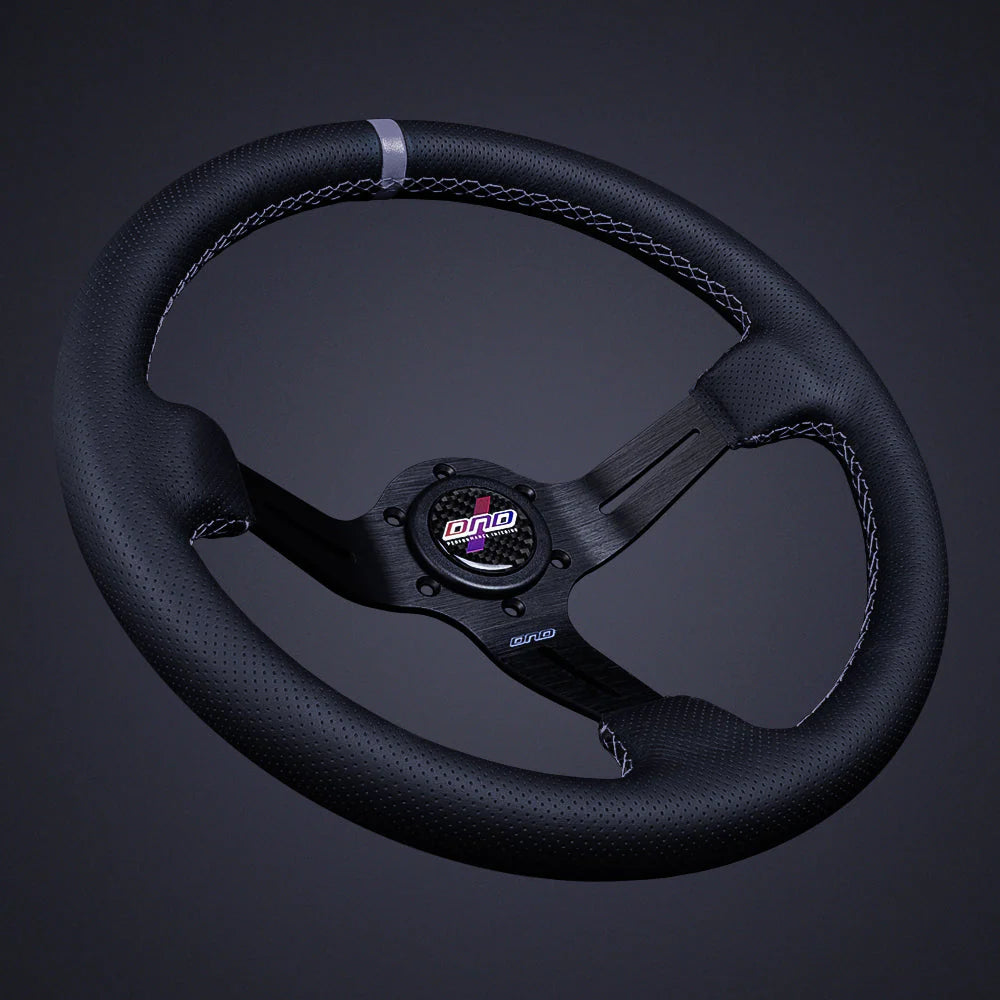 PERF LEATH RACE BLACK