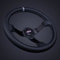 PERF LEATH RACE BLACK