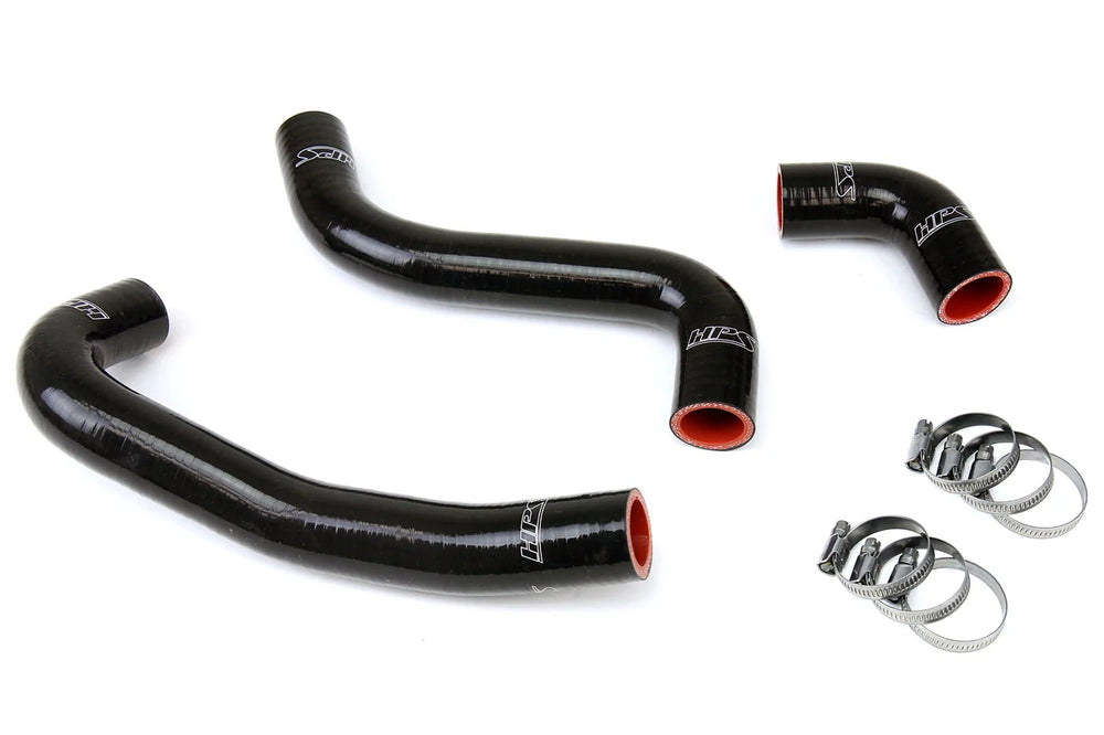HPS Performance Black Reinforced Silicone Radiator Hose Kit Coolant for Scion 04-07 xB