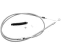 Bikers Choice 86-08 XL Armor Coat Clutch Cable +6 Inch 60.8 Inch