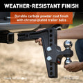 DUAL BALL ATTACHMENT FOR WEIGHT DIS