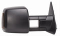 0712 TUNDRA RH HTD PWR FOLDAWAY OE MIRROR BLK EXTENDABLE TOWING W/LIGHT & TURN SIGNAL DUAL GLASS