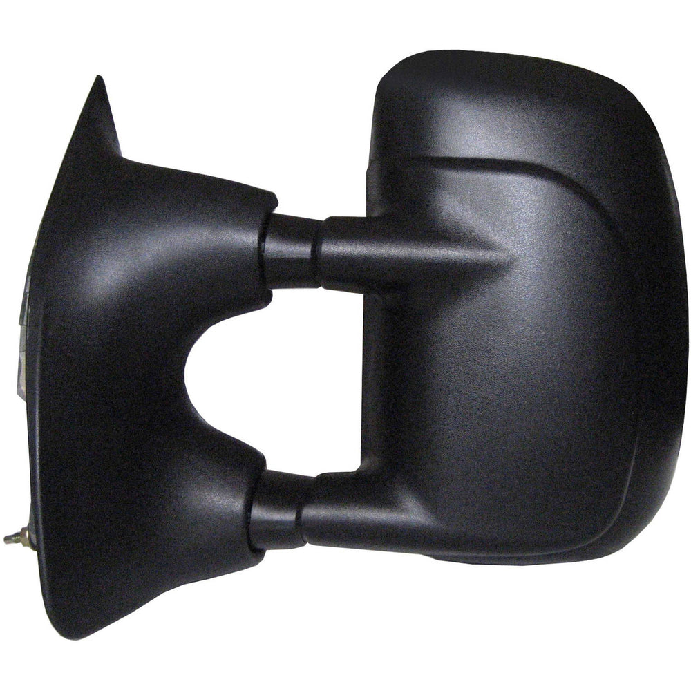 0712 TUNDRA RH HTD PWR FOLDAWAY OE MIRROR BLK EXTENDABLE TOWING W/LIGHT & TURN SIGNAL DUAL GLASS