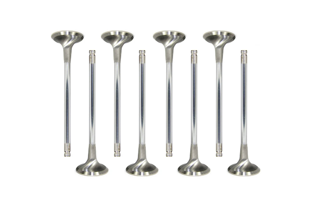 GSC P-D Subaru FA20F WRX 2015+ 23-8N Chrome Polished Exhaust Valve 30mm Head +1mm - (8)
