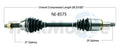 NEW CV AXLE