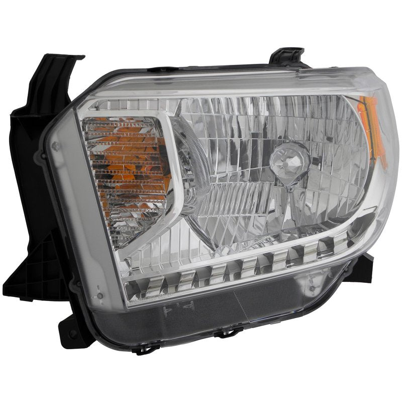 LH H/LMP ASSY COMP; SR|SR5|LTD; HALOGEN; W/O LEVEL ADJUSTER TUNDRA 201415