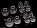 Prothane 66-79 Ford Trucks 14-Piece Bushing Set - 4deg Offset - Black