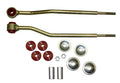 Sway Bar Extended End Links Disconnect Front Lift Height 6 Inch Double Black Rubber Bushings 97-06 Jeep Wrangler 97-06 Jeep TJ Skyjacker